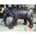 large garden bronze elephant sculpture